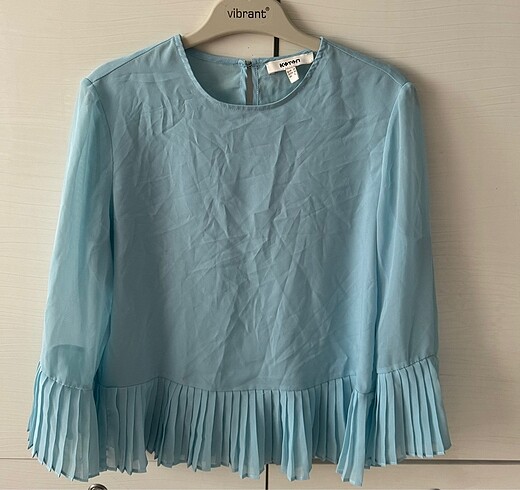 xs Beden Bebek mavi bluz