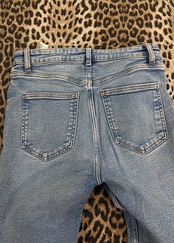 Kadın Mavi Denim zara Skinny Jean - Görsel 3