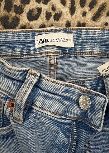 Kadın Mavi Denim zara Skinny Jean - Görsel 2