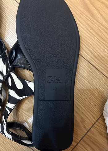 Zebra Desenli  Kadın Sandalet - Görsel 3