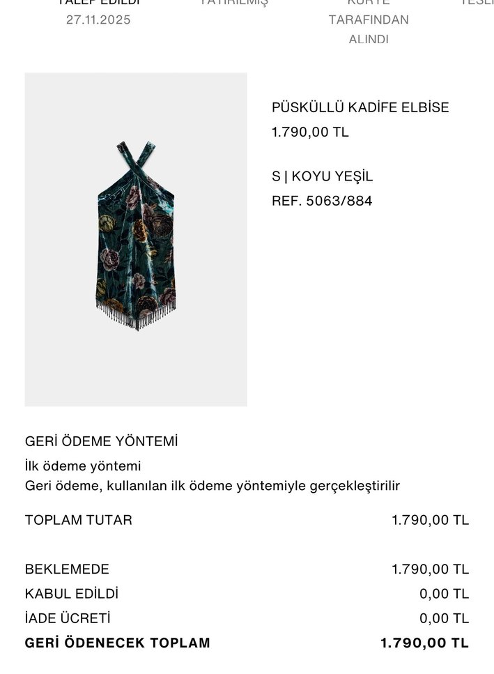 Püsküllü Bohem Kadın zara elbise - Görsel 2