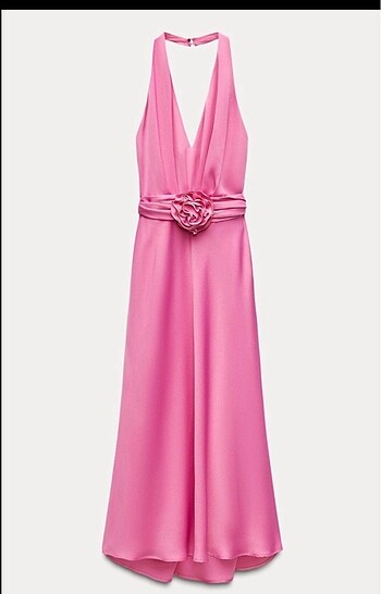 Zara elbise midi boy