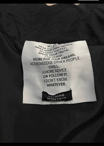 Bershka mont - Görsel 2