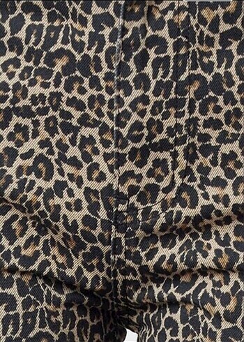 Beden Leopar Desenli jean
