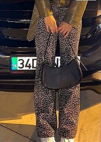 Leopar Desenli jean