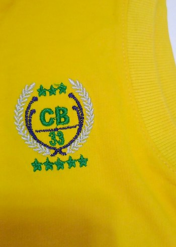 Sarı Kapüşonlu Fermuarlı Erkek Çocuk Yelek - Görsel 2