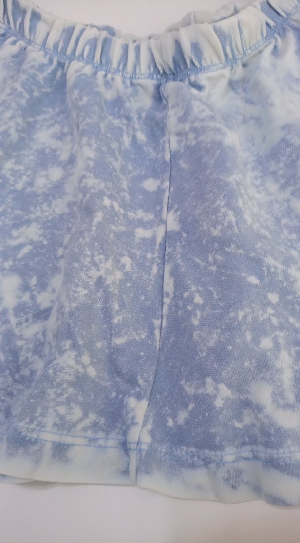 Bohem Renkli Batik Desenli Kız Kot desenli Etek - Görsel 2