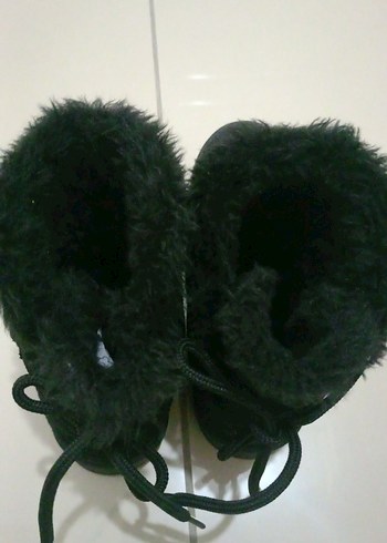 Siyah Süet Kürklü  Bot - Görsel 3