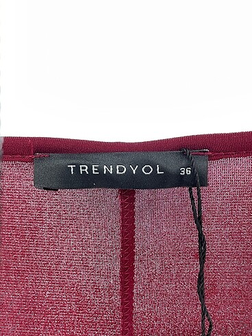 36 Beden bordo Renk Trendyol & Milla Uzun Elbise %70 İndirimli.