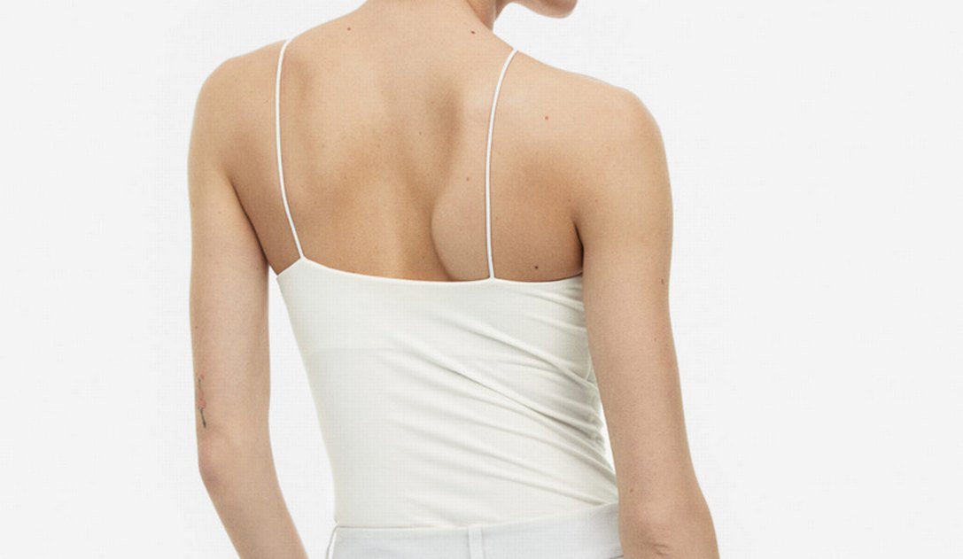 Kadın Beyaz cıtcıtlı body - Görsel 3