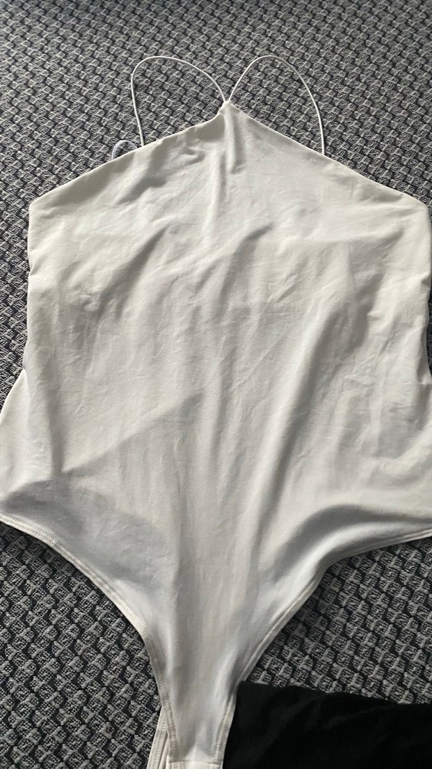 Kadın Beyaz cıtcıtlı body - Görsel 4