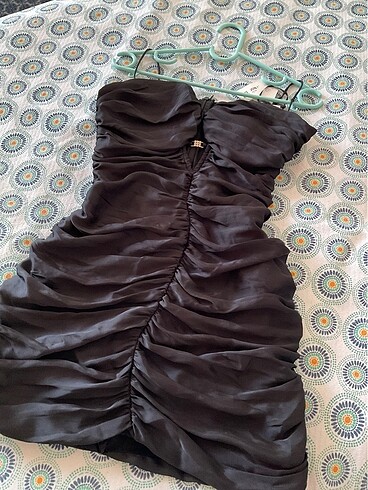xs Beden siyah Renk Zara yeni sezon elbise
