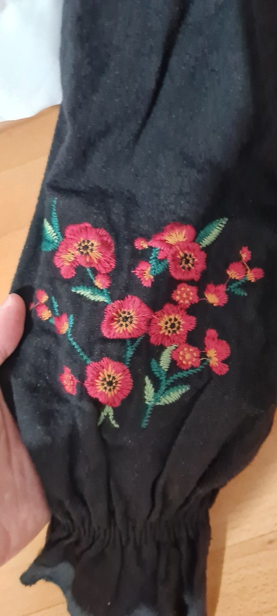 Fisto Detaylı Nakış İşlemeli Gömlek - Görsel 3