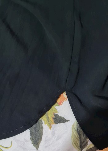 Fermuar detaylı pileli poplin gömlek - Görsel 5