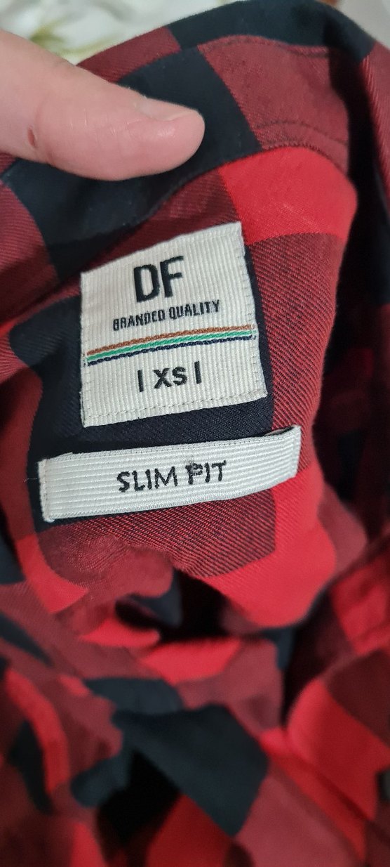 Tasarım Pamuklu Ekose Gömlek - Görsel 5