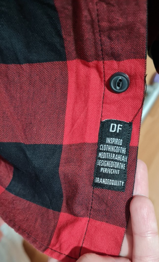 Tasarım Pamuklu Ekose Gömlek - Görsel 3