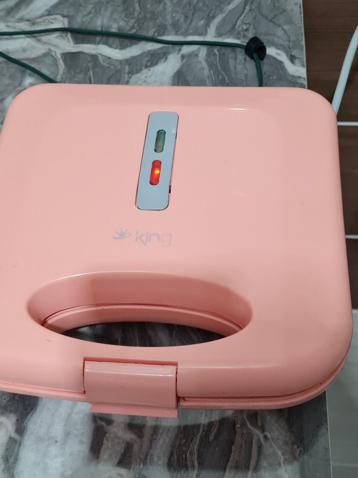 King Premium Teflon Tost Makinesi - Görsel 3