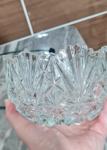 Özel Tasarım Kristal Cam Şekerlik Kase - Görsel 4