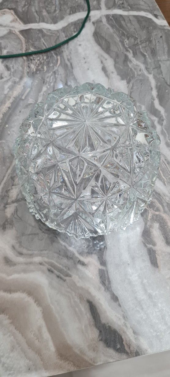 Özel Tasarım Kristal Cam Şekerlik Kase - Görsel 3