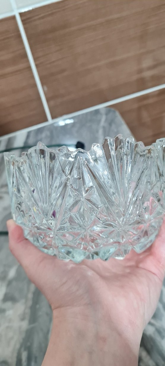 Özel Tasarım Kristal Cam Şekerlik Kase - Görsel 4