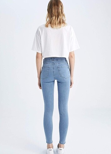 s Beden mavi Renk Skinny Jean Kot Pantolon