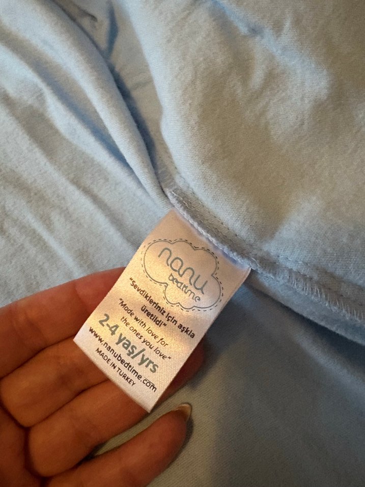 Nanu Mavi Çocuk Sabahlık - Görsel 4