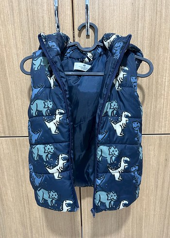 H&M Erkek Çocuk Şişme Kapüşonlu Yelek - Görsel 2