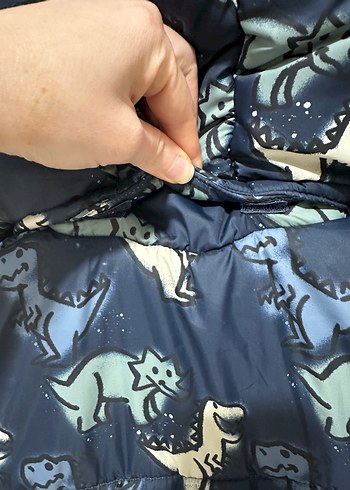 H&M Erkek Çocuk Şişme Kapüşonlu Yelek - Görsel 5