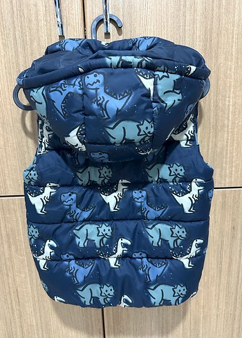 H&M Erkek Çocuk Şişme Kapüşonlu Yelek - Görsel 4