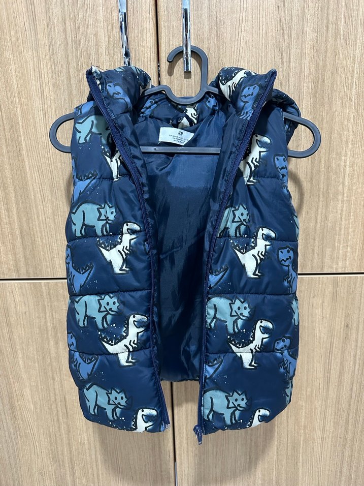 H&M Erkek Çocuk Şişme Kapüşonlu Yelek - Görsel 2