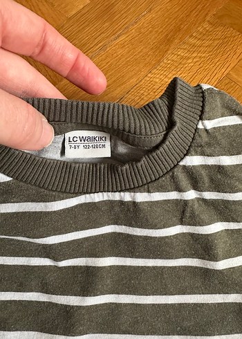 Erkek Çocuk Çizgili Uzun Kollu Tişört - Görsel 2