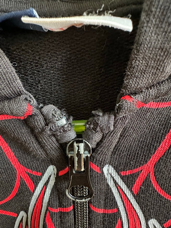 Erkek Çocuk Kapüşonlu Örümcek Adam Baskılı Sweatshirt - Görsel 5