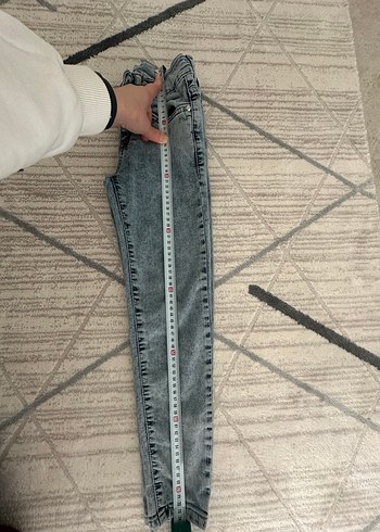 Çocuk İnce Kot Pantolon - Görsel 5