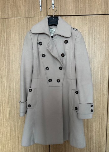 Forever New Açık Bej Kaşe Kaban - Görsel 2