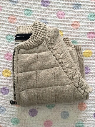 9-12 Ay Beden camel Renk Zara Bebek Hırka