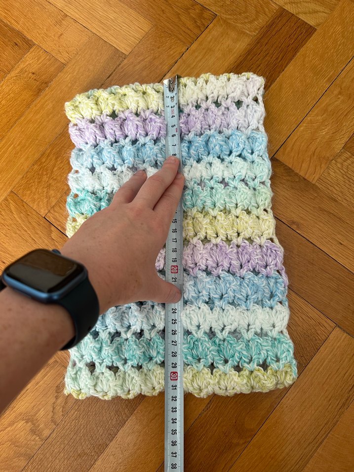 Pastel Renkli Örgü Boyunluk - Görsel 3