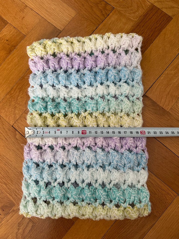 Pastel Renkli Örgü Boyunluk - Görsel 4