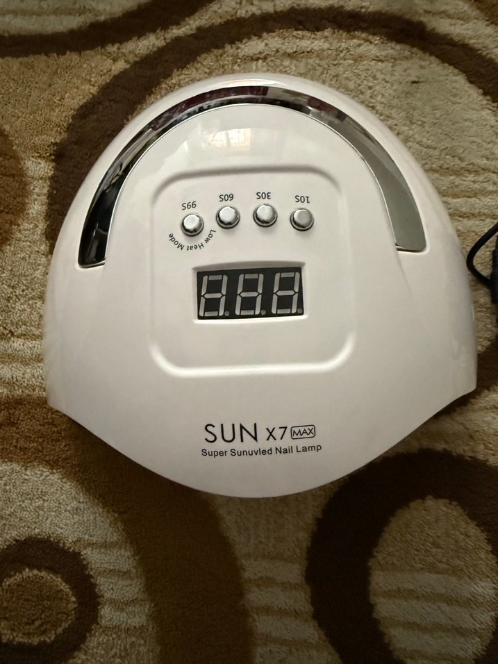 SUNX7 Beyaz kalıcı oje kurutucu - Görsel 3