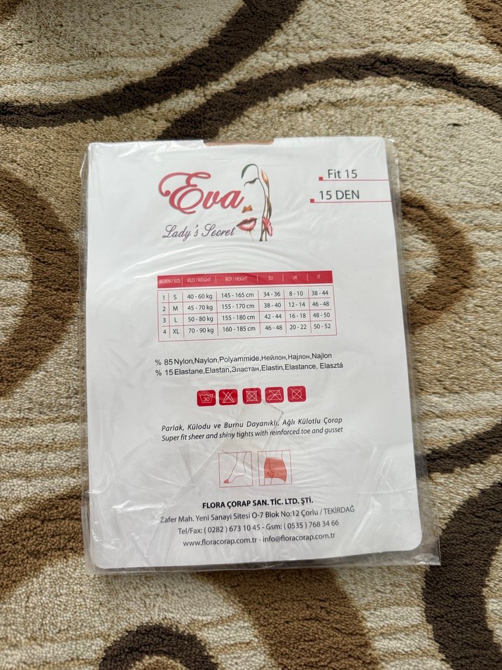 Eva Parlak İnce Ten Rengi Külotlu Çorap - Görsel 2