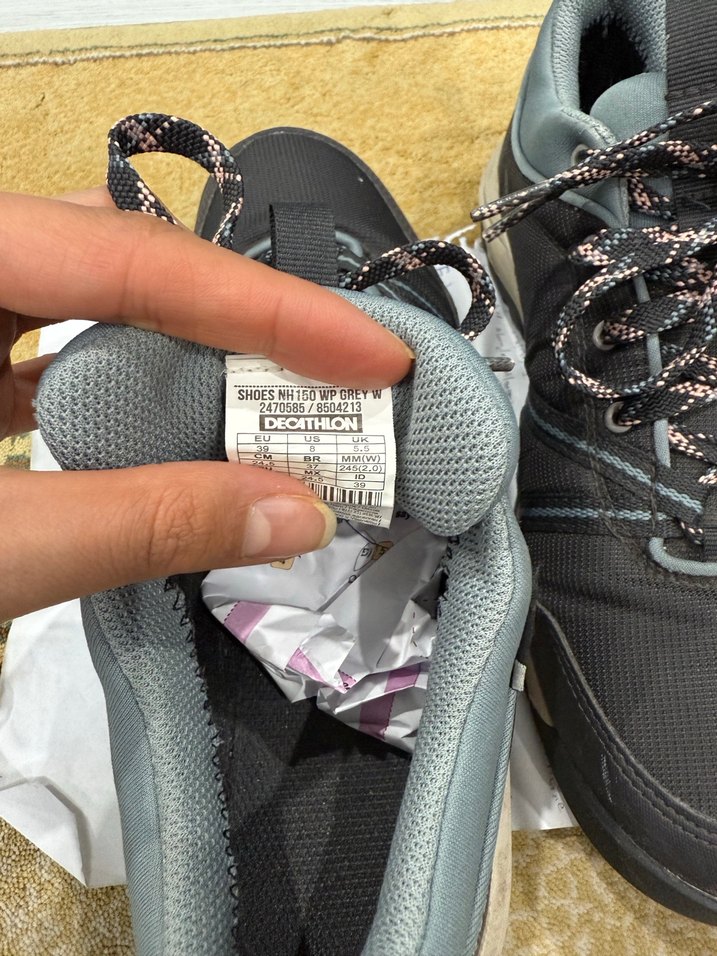 Koyu gri Kadın Spor Ayakkabı - Görsel 4