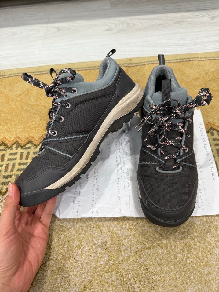 Koyu gri Kadın Spor Ayakkabı - Görsel 2