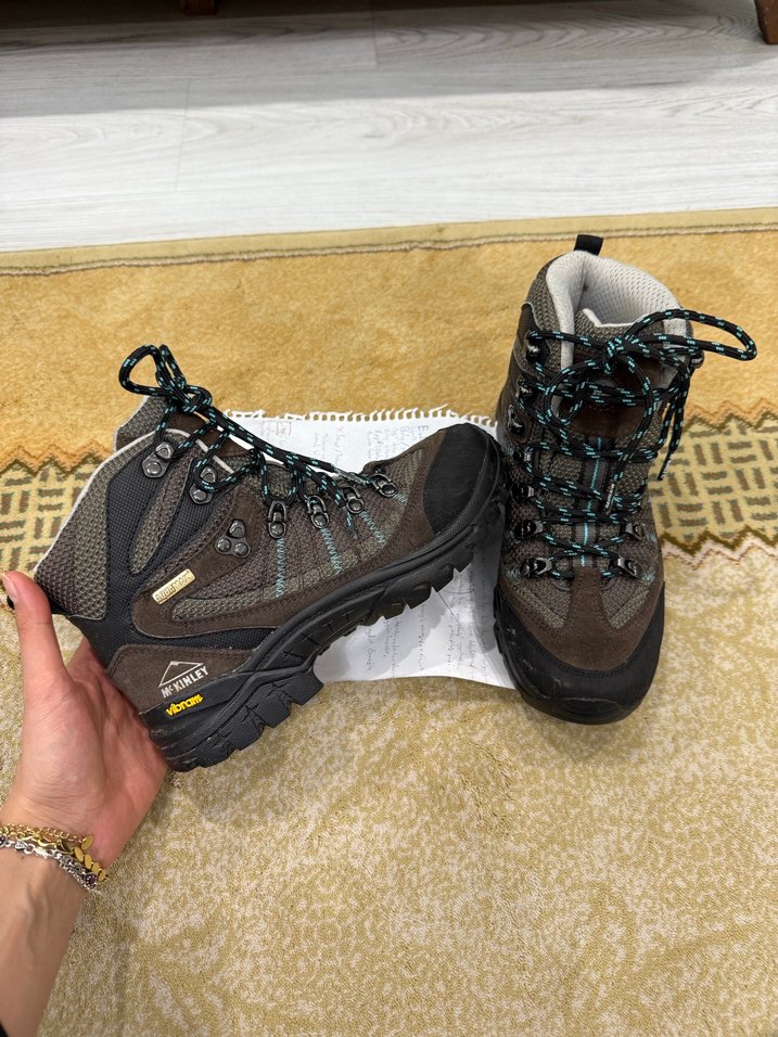 Kahverengi Gri Erkek Outdoor Botları - Görsel 3