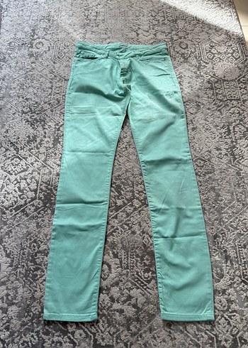 Açık mavi Kadın Denim Kumaş Pantolon