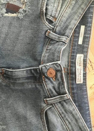 32 Beden mavi Renk Bershka Vintage Kot