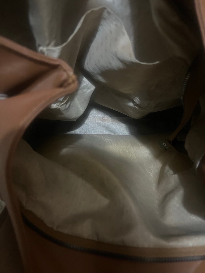 Kahverengi Deri Tokalı Kadın Çanta - Görsel 4