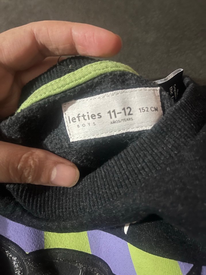 Disney Siyah Baskılı Erkek Sweatshirt - Görsel 4