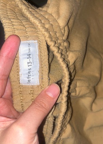 Bej erkek çocuk eşofman altı - Görsel 4