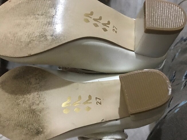 27 Beden beyaz Renk Kız çocuk ayakkabı