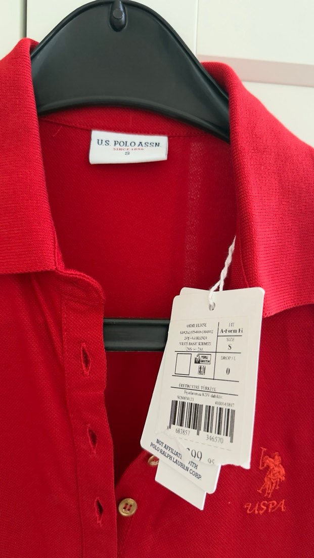 Kırmızı Polo Marka Elbise - Görsel 2