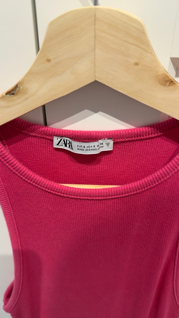 Zara Triko Elbise - Görsel 2